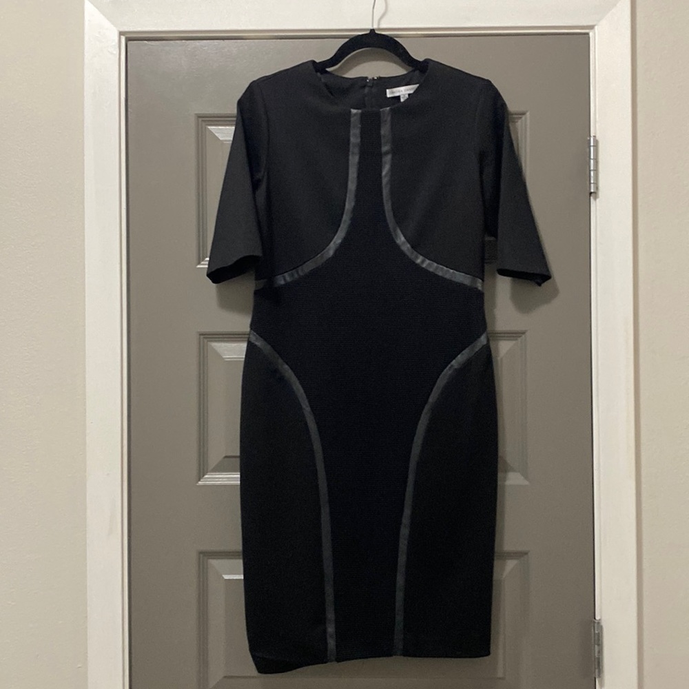 SANDRA DARREN. little black dress